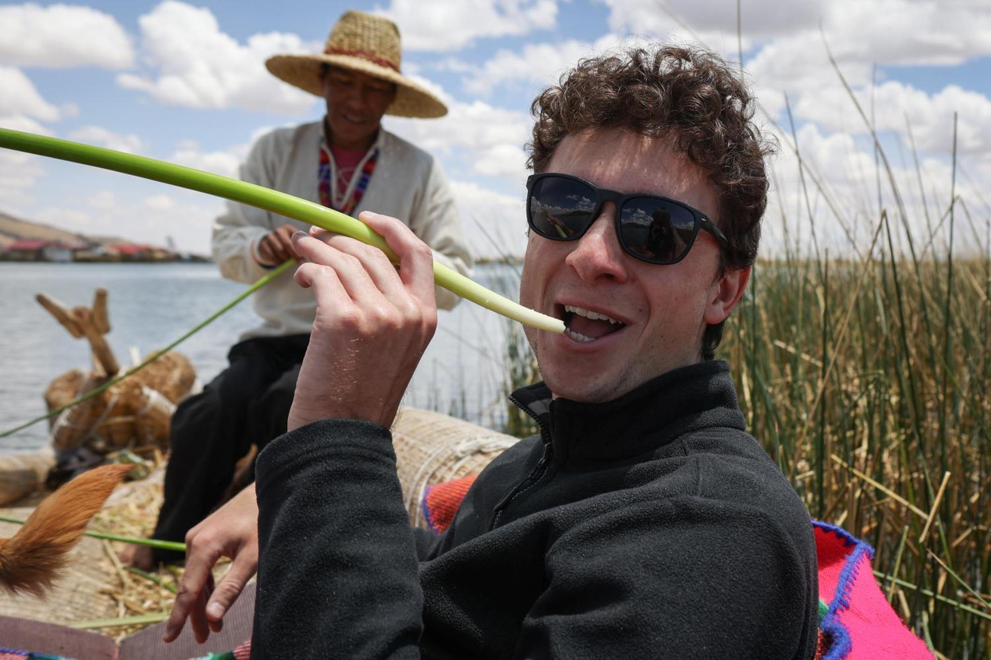 Uros Lodge Peru Пуно Екстериор снимка